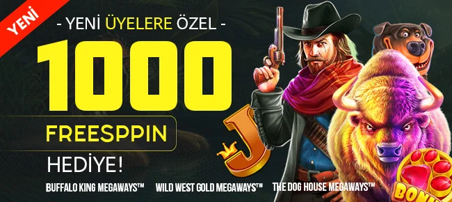Nerobet Yeni Üyelere 1000 Freespin Yatırım Şartsız Deneme Bonusu