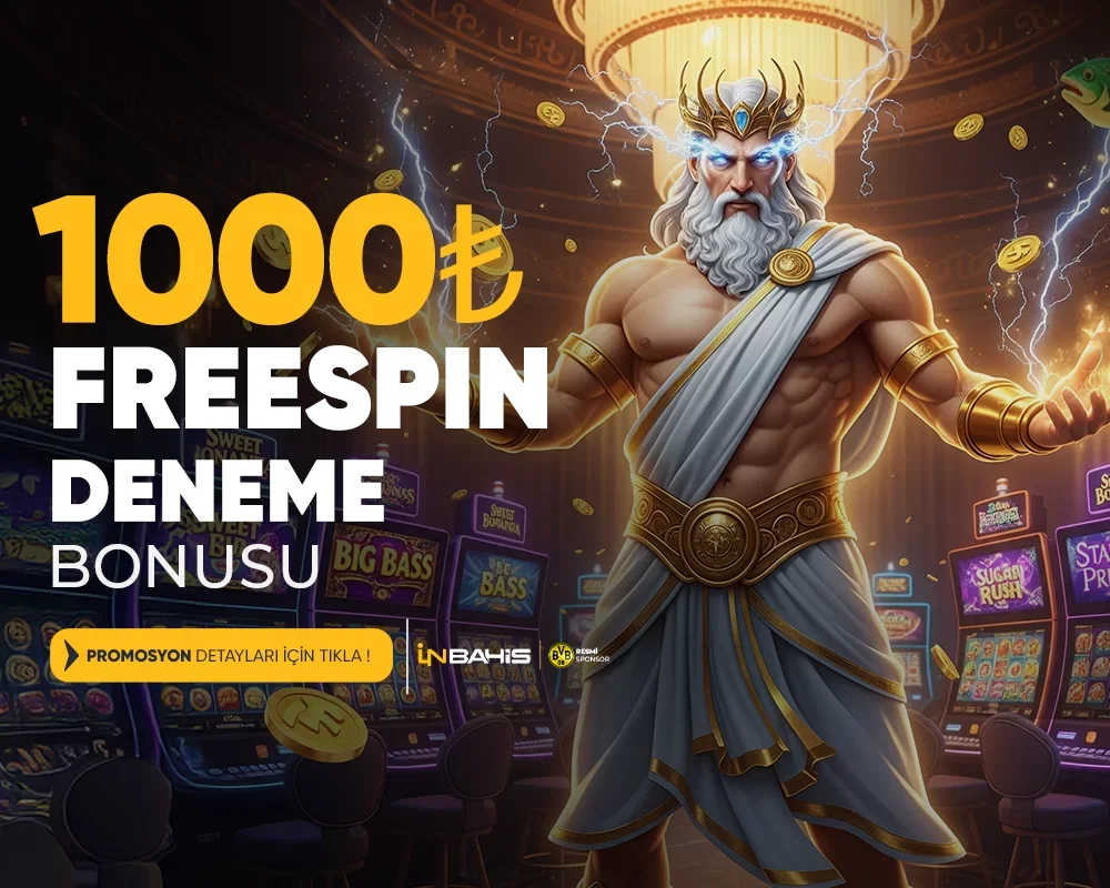 İnbahis 1000 TL deneme freespin bonusu 2026 – Sweet Bonanza ve Gate of Olympus oyunlarında geçerli yatırımsız Pragmatic Play bonusu