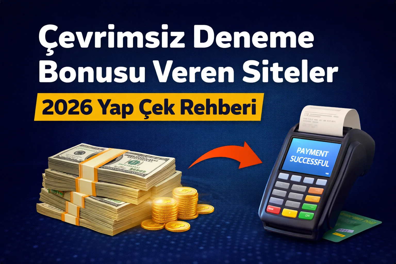 Çevrimsiz deneme bonusu veren siteler 2026 – Yap çek gerçek rehber